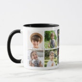 Trendy Modern Mother Best Mom Ever Keepsake マグカップ (左)