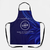 Trendy Modern Salon Logo Apron エプロン (正面)