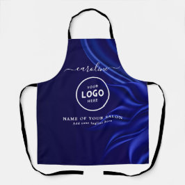 Trendy Modern Salon Logo Apron エプロン