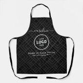Trendy Modern Salon Logo Apron エプロン (正面)