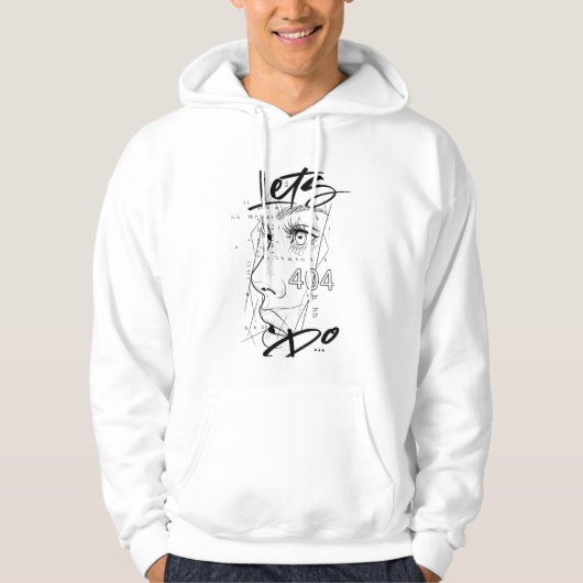 trendy modern stylish motivational hoodies パーカ (正面)