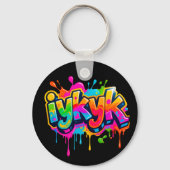 Trendy Modern Teen IYKYK 6-7 67 KeyChain キーホルダー (裏面)