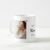 Trendy Mother Best Mom Ever Keepsake コーヒーマグカップ (正面左)