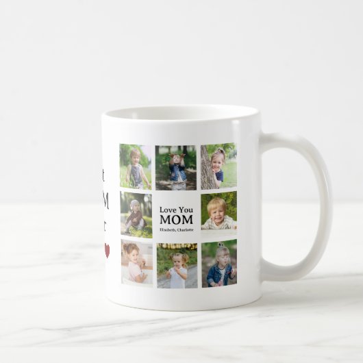 Trendy Mother Best Mom Ever Keepsake コーヒーマグカップ (右)