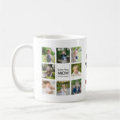 Trendy Mother Best Mom Ever Keepsake コーヒーマグカップ (左)