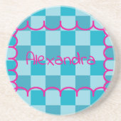 Trendy Name Template Sticker コースター (正面)