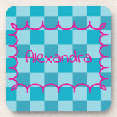 Trendy Name Template Sticker コースター (正面)