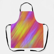 Trendy Neon Bright Red Pink Yellow Abstract 