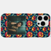 Trendy Newlywed Gift Rose Floral Custom Case-Mate iPhoneケース (裏面 (横))