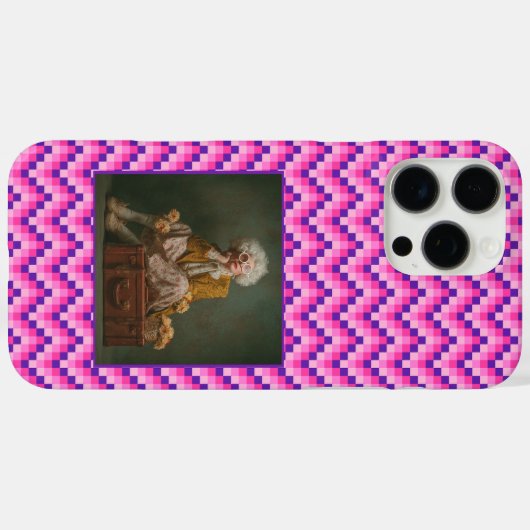 Trendy One Year Anniversary Gifts Geometric Motif Case-Mate iPhoneケース (裏面 (横))