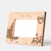 Trendy Our Very First Christmas in JULY レーザー彫刻フレーム (左)