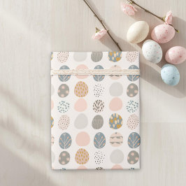 Trendy Pastel Easter Egg Wrapping Paper ラッピングペーパー