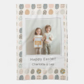 Trendy Pastel Easter Photo Kitchen Towel | Persona キッチンタオル (縦)