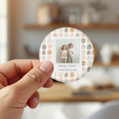 Trendy Pastel Easter Photo Magnet | Personalized マグネット