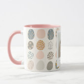 Trendy Pastel Easter Photo Mug | Personalized マグカップ (左)