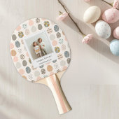 Trendy Pastel Easter Photo Paddle | Personalized 卓球ラケット