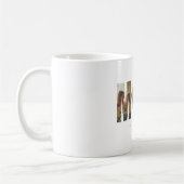 Trendy Personalized Photo MOM Heart Mug コーヒーマグカップ (左)