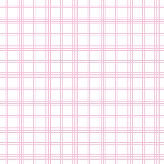 Trendy Pink Plaid iPhone Case Clear Monogram Gift Case-Mate iPhoneケース