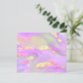 Trendy pretty colorful abstract waves (スタンド正面)