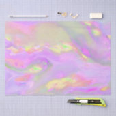 Trendy pretty colorful abstract waves 薄葉紙 (クラフト)