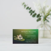 Trendy Professional House Caregiver Services Busin 名刺 (スタンド正面)