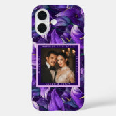 Trendy Purple Calla Lilies Fantasy Boho Wedding Case-Mate iPhoneケース (裏面)