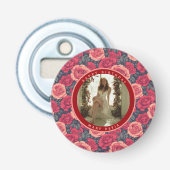 Trendy Rose Floral Party 栓抜き (正面)