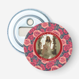 Trendy Rose Floral Party 栓抜き