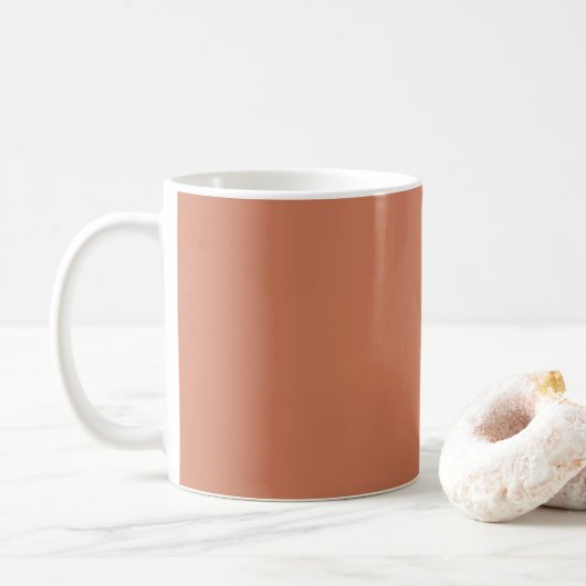 Trendy Rustic Copper - Coffee Mug コーヒーマグカップ (ドーナツ)