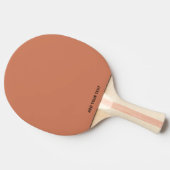 Trendy Rustic Copper - Custom Ping Pong Paddle 卓球ラケット (横)