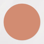 Trendy Rustic Copper - Labels ラベル (デザイン1)