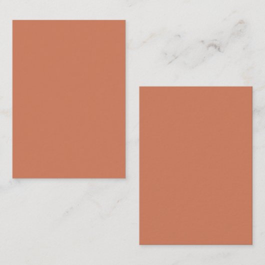 Trendy Rustic Copper - Note Card ノートカード (正面/裏面)