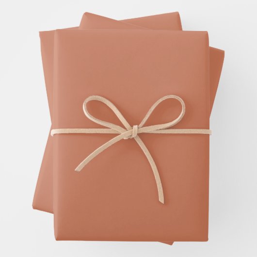 Trendy Rustic Copper - Wrapping Paper Sheets Set ラッピングペーパーシート (インサイチュ)