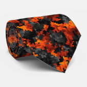 Trendy Secret Santa Gifts Camo Print  ネクタイ (ロール)