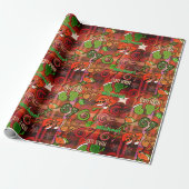 Trendy Sixty Seven Wrapping Paper I red plaid ラッピングペーパー (アンロールド)