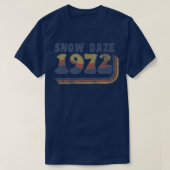 Trendy Snow Daze 1972 Vintage  Tシャツ (デザイン正面)