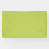 Trendy Soft Chartreuse Banner 横断幕 (横)