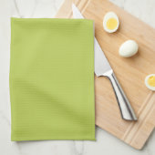 Trendy Soft Chartreuse Kitchen Towel キッチンタオル (四つ折り)