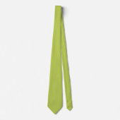 Trendy Soft Chartreuse Neck Tie ネクタイ (正面)