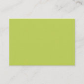 Trendy Soft Chartreuse Note Card ノートカード (正面)