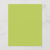 Trendy Soft Chartreuse Paper Sheets (正面)