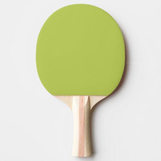 Trendy Soft Chartreuse Ping Pong Paddle 卓球ラケット (正面)
