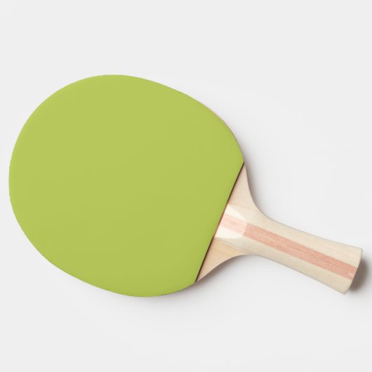 Trendy Soft Chartreuse Ping Pong Paddle 卓球ラケット (横)