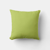 Trendy Soft Chartreuse Throw Pillow クッション (正面)