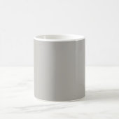 Trendy Soft Gray-Beige  - Simple Elegant Mug コーヒーマグカップ (中央)