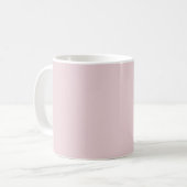 Trendy Soft Pastel Pink - Coffee Mug コーヒーマグカップ (正面左)