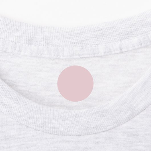Trendy Soft Pastel Pink - Label ラベル (貼付)