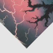 Trendy Spooky Halloween witch and Cauldron 薄葉紙 (詳細)