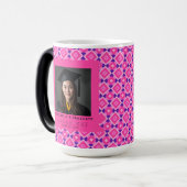 Trendy Square Print Gift For Him Grad モーフィングマグカップ (正面左)