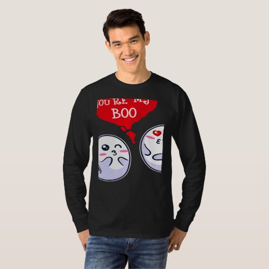 Trendy Statement Valentine's Day Couple Heart Roma Tシャツ (正面フル)